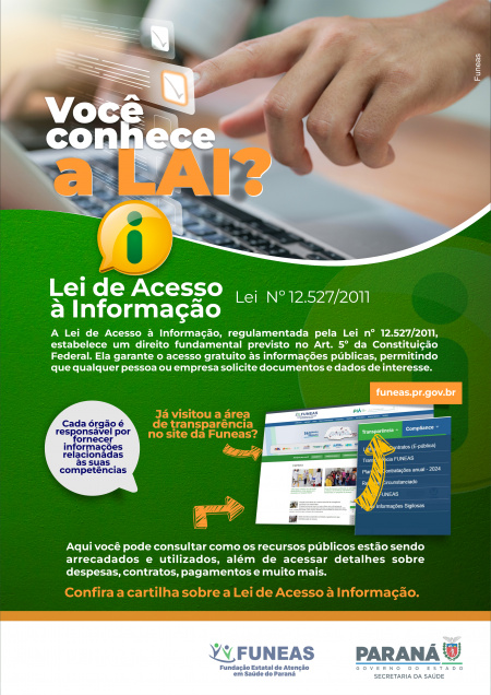 LAI Lei de Acesso a informação  - FUNEAS Paraná