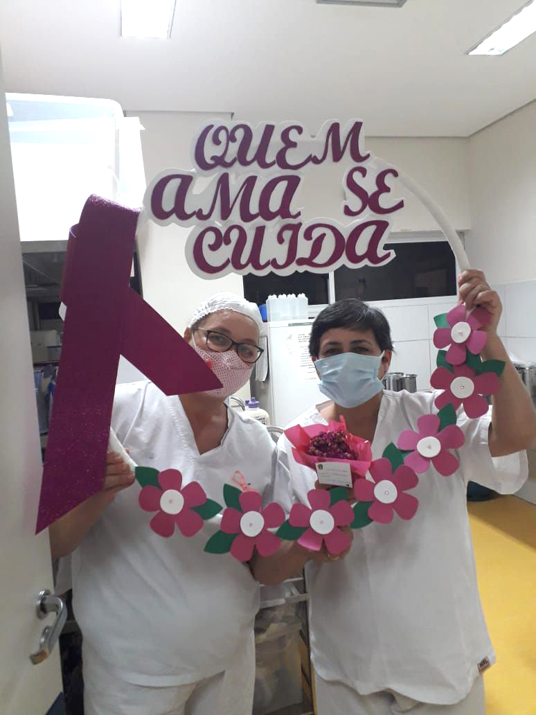 Outubro Rosa HRL - Galeria de imagens - 2020