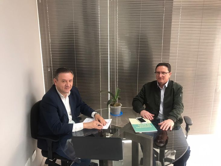 Presidente da Funeas, Marcello Augusto Machado e o Diretor-geral do CPPI, Rubens Gusso; respectivamente