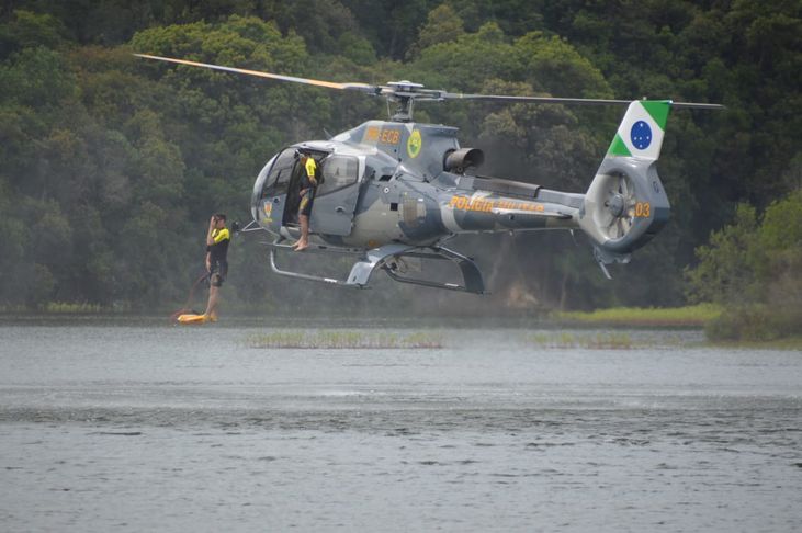 helicóptero do BPMOA