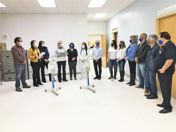 HRNP Recebe a doação de equipamentos