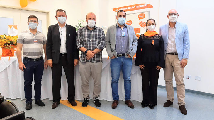 Visita presidente Funeas no Hospital Infantil