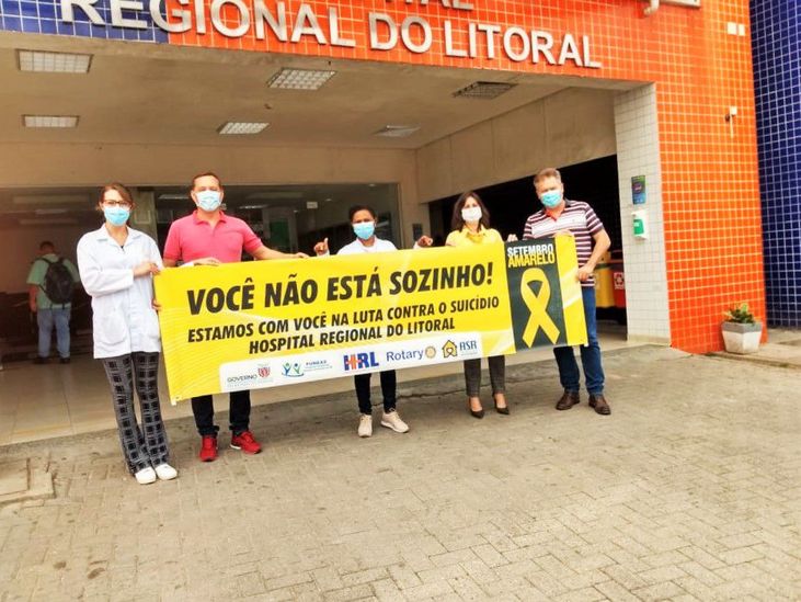 Setembro Amarelo - Hospital Regional do Litoral