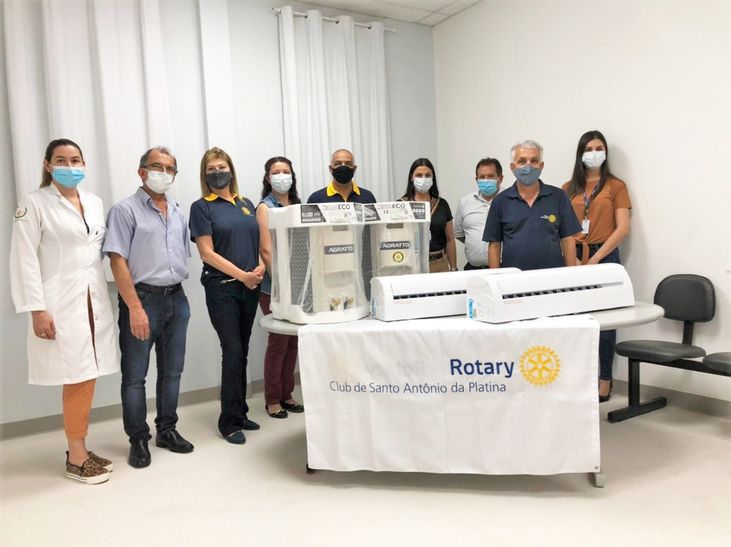 HRNP recebe doação do Rotary Club