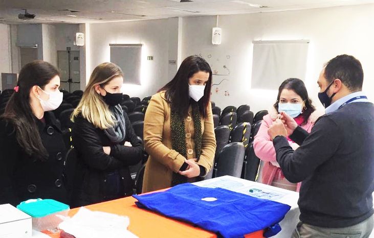 Treinamento Enfermagem Hospital Infantil Waldemar Monastier