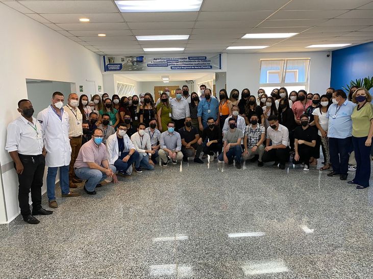 Lançamento da Recepção do Hospital Regional do Norte Pioneiro FUNEAS