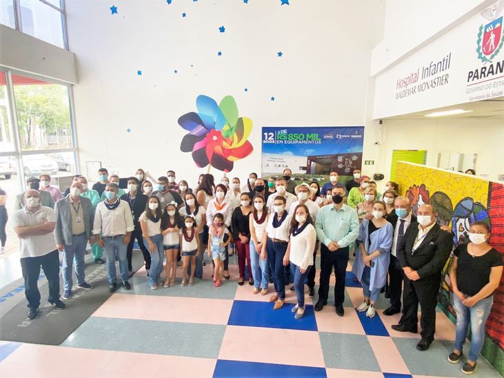 Hospital Infantil Waldemar Monastier comemora 12 anos 2021