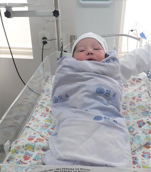 HRNP registra nascimento do primeiro bebe do ano de 2021