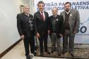 Governador Beto Richa junto com o secretário da Saúde, Michele Caputo Neto, assina contrato de gestão entre a secretaria da Saúde e a Fundação Estatal de Atenção em Saúde do Paraná (FUNEAS), e prorroga o Mutirão Paranaense de Cirurgias Eletivas. Presente o secretário da Infraestrutura e Logística, José Richa Filho, prefeitos e demais autoridades. Curitiba, 23/08/2016. Foto: Pedro Ribas/ANPr
