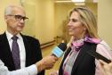 Governadora Cida Borghetti visita o Centro Hospitalar de Reabilitação, Ana Carolina Moura Xavier. O secretário estadual da Saúde, Antonio Carlos Nardi acompanhou a visita.  - Curitiba, 17/10/2018. - Foto: José Fernando Ogura/ANPr