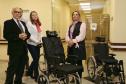 Governadora Cida Borghetti visita o Centro Hospitalar de Reabilitação, Ana Carolina Moura Xavier. O secretário estadual da Saúde, Antonio Carlos Nardi acompanhou a visita.  - Curitiba, 17/10/2018. - Foto: José Fernando Ogura/ANPr
