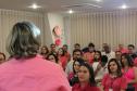 O evento “Outubro Rosa — um toque de amor, previna-se” teve como intuito levar informações às equipes que compõem a Funeas. A solenidade foi organizada pela diretoria técnica da Fundação e contou com uma palestra ministrada pela gerente de enfermagem e hotelaria da Funeas, Rosângela Galvão Cordeiro, que abordou diversos assuntos acerca do câncer de mama