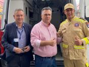 FUNEAS Entrega de novas ambulâncias