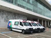 FUNEAS Entrega de novas ambulâncias