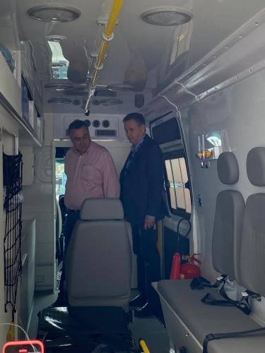 FUNEAS Entrega de novas ambulâncias