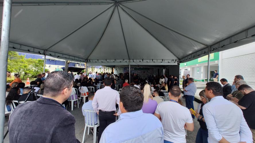 Inauguração do Centro de Imagem do Hospital Regional do Litoral - FUNEAS e investimentos