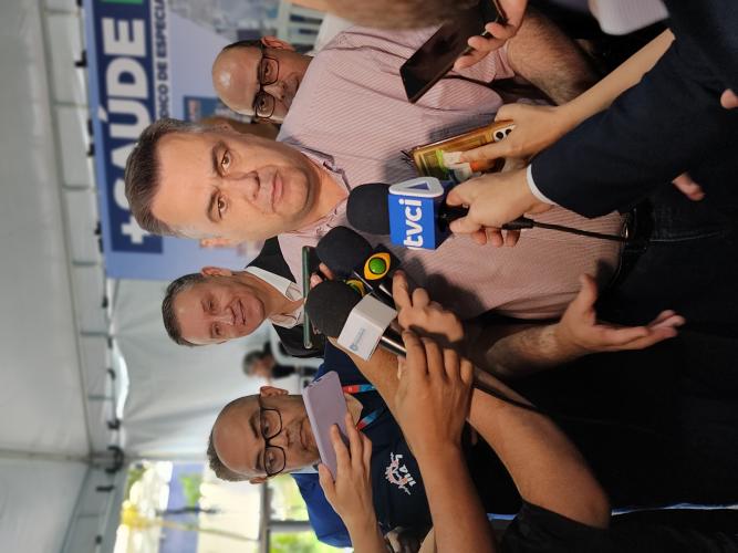 Inauguração do Centro de Imagem do Hospital Regional do Litoral - FUNEAS e investimentos