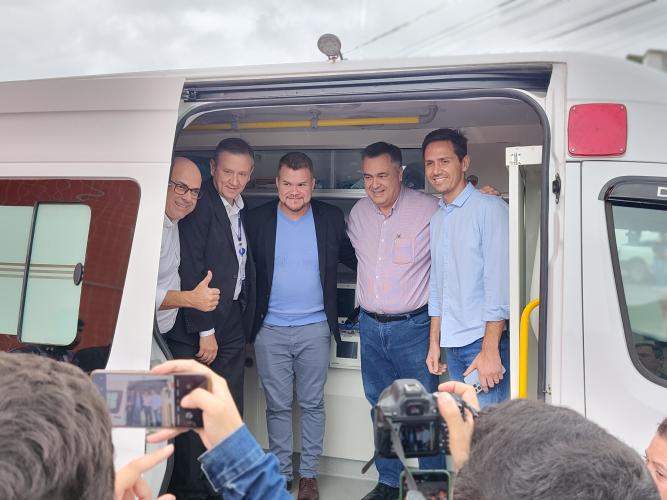 Inauguração do Centro de Imagem do Hospital Regional do Litoral - FUNEAS e investimentos