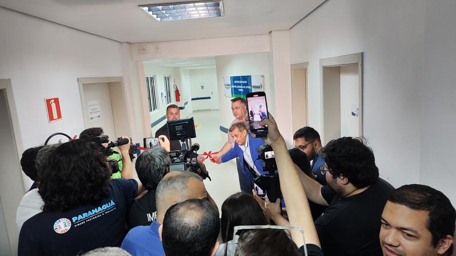 Inauguração do Centro de Imagem do Hospital Regional do Litoral - FUNEAS e investimentos