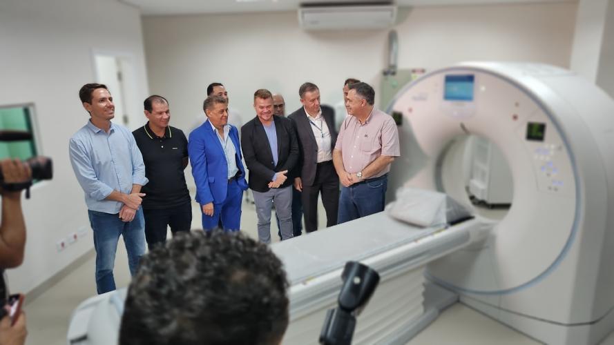 Inauguração do Centro de Imagem do Hospital Regional do Litoral - FUNEAS e investimentos