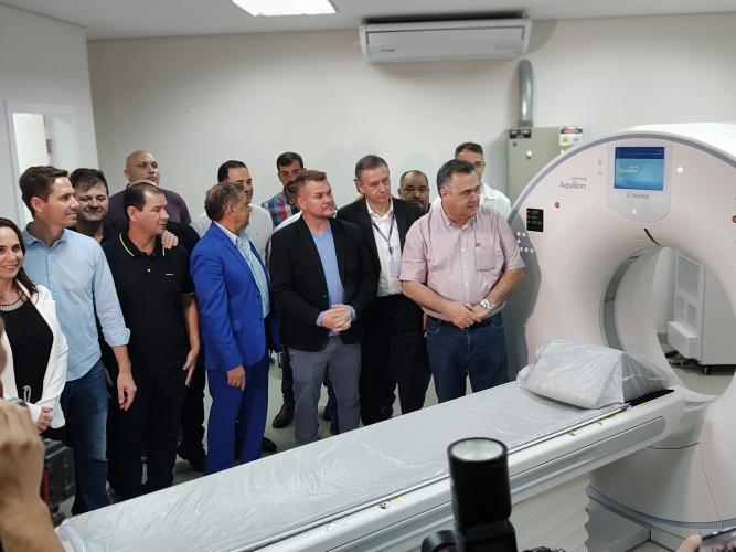 Inauguração do Centro de Imagem do Hospital Regional do Litoral - FUNEAS e investimentos