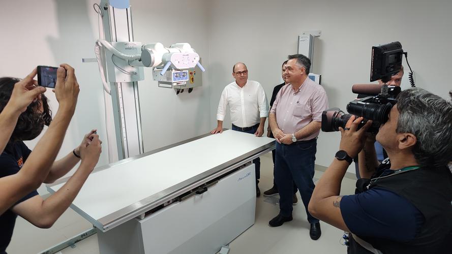 Inauguração do Centro de Imagem do Hospital Regional do Litoral - FUNEAS e investimentos