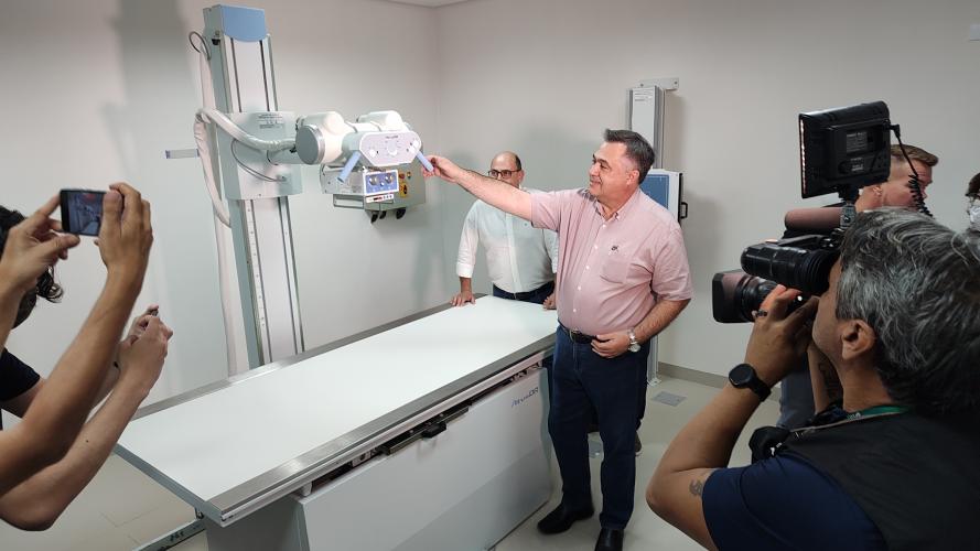 Inauguração do Centro de Imagem do Hospital Regional do Litoral - FUNEAS e investimentos
