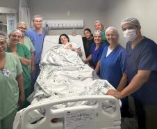 HRL - Nascimento primeiro bebe nova maternidade