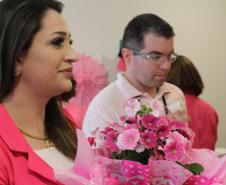 O evento “Outubro Rosa — um toque de amor, previna-se” teve como intuito levar informações às equipes que compõem a Funeas. A solenidade foi organizada pela diretoria técnica da Fundação e contou com uma palestra ministrada pela gerente de enfermagem e hotelaria da Funeas, Rosângela Galvão Cordeiro, que abordou diversos assuntos acerca do câncer de mama