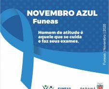 Imagens do Novembro Azul Funeas