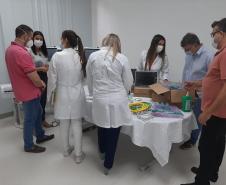 HRNP Recebe respiradores e monitores