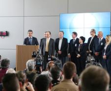 Governador Beto Richa participa da inauguração do ambulatório de especialidades do Hospital do Rocio, em Campo Largo, na Região Metropolitana de Curitiba