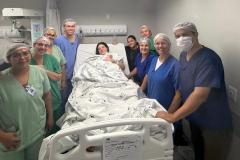 HRL - Nascimento primeiro bebe nova maternidade
