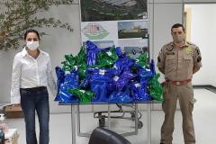 Paraná Piá entrega brinquedos no HRS