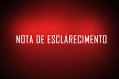 NOTA DE ESCLARECIMENTO 