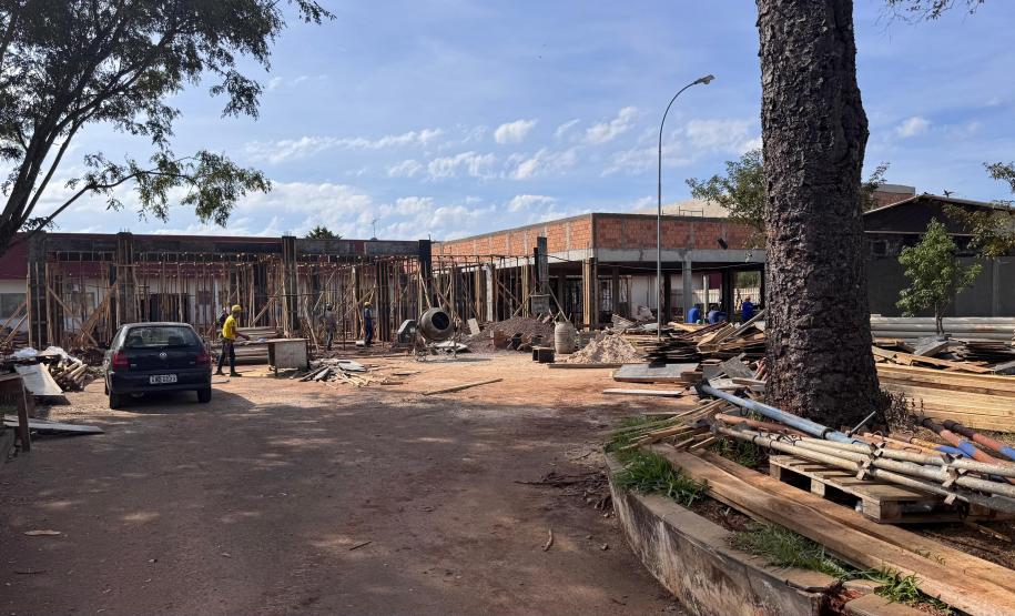 Obras para a ala da hemodinâmica avançam no Hospital Regional do Sudoeste