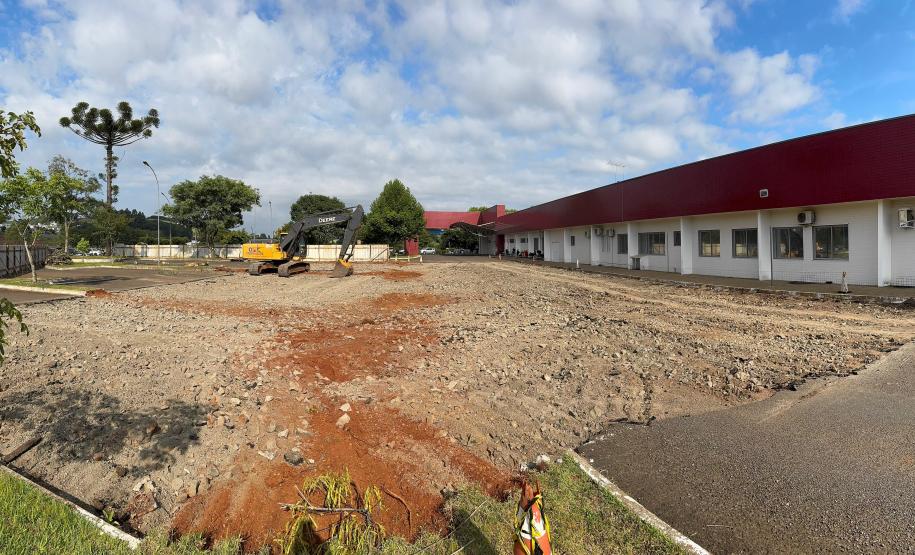 Obras para a ala da hemodinâmica avançam no Hospital Regional do Sudoeste