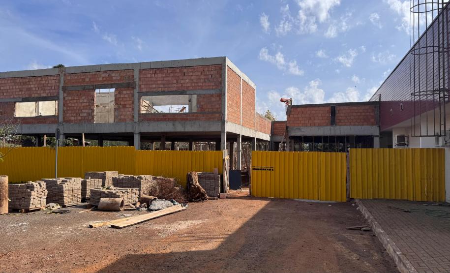 Obras para a ala da hemodinâmica avançam no Hospital Regional do Sudoeste