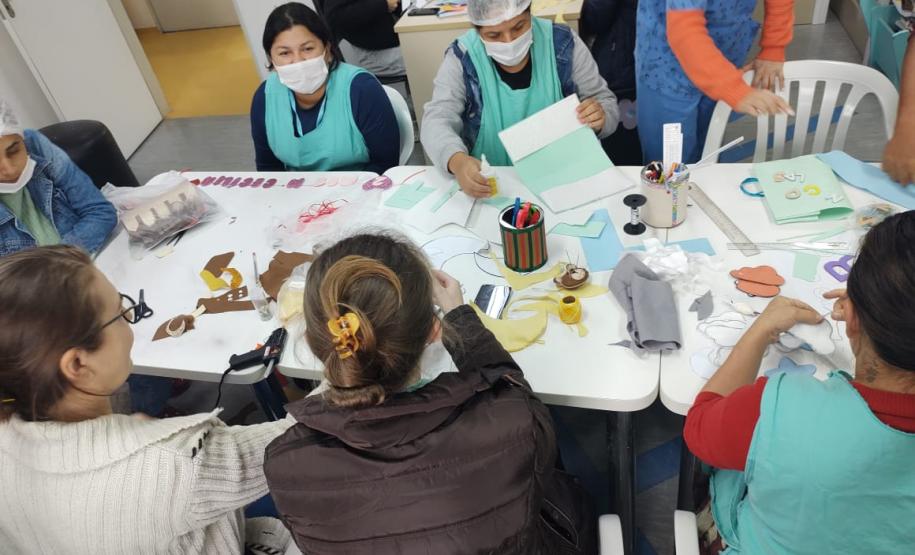 Ateliê terapêutico - Hospital Infantil Waldemar Monastier