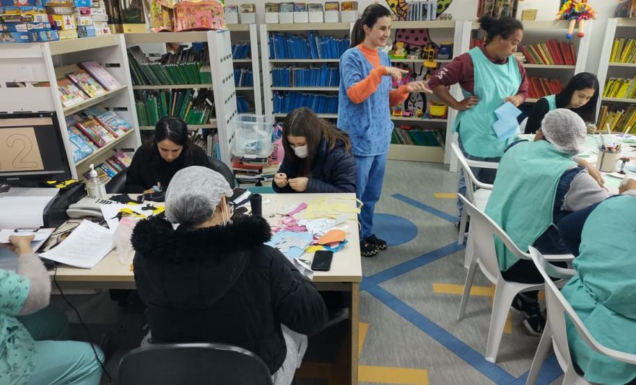 Ateliê terapêutico - Hospital Infantil Waldemar Monastier
