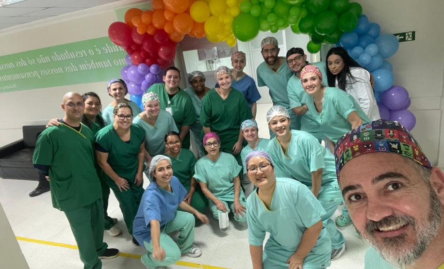 Mutirão de cirurgias do Hospital Zona Sul de Londrina atende 16 crianças de sete municípios