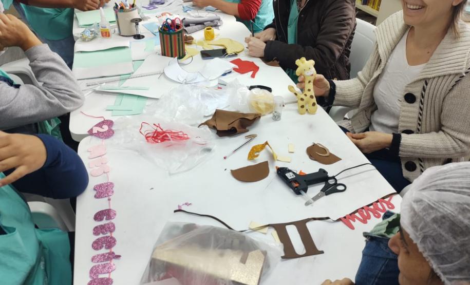 Ateliê terapêutico - Hospital Infantil Waldemar Monastier