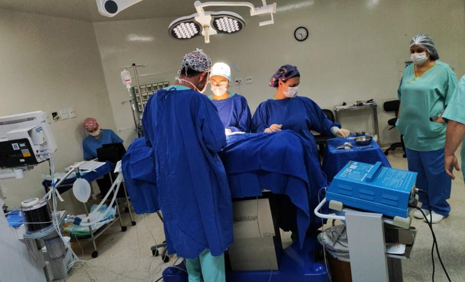 Mutirão de cirurgias do Hospital Zona Sul de Londrina atende 16 crianças de sete municípios