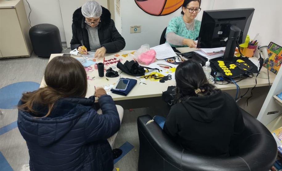 Ateliê terapêutico - Hospital Infantil Waldemar Monastier