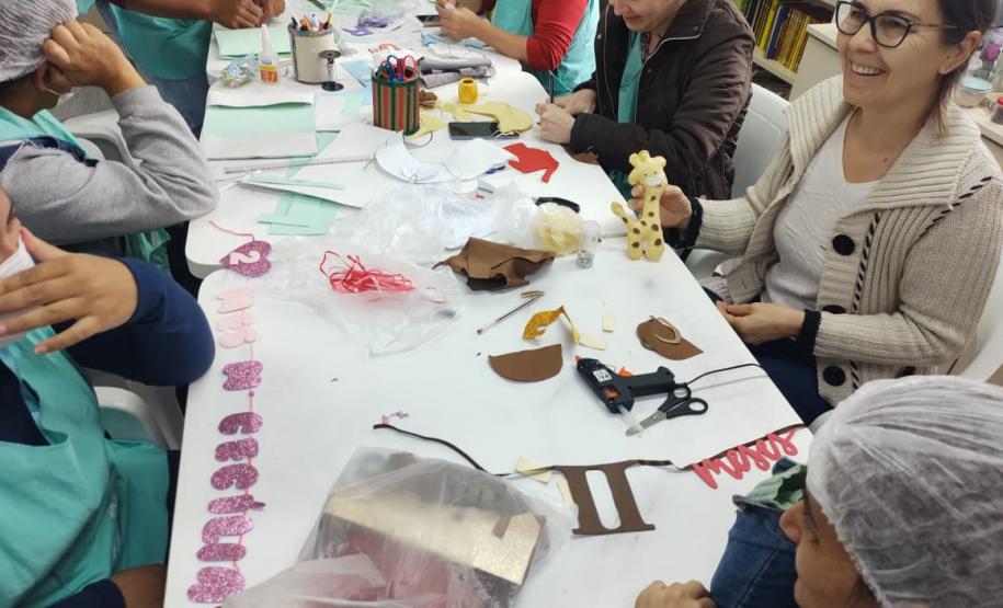 Ateliê terapêutico - Hospital Infantil Waldemar Monastier