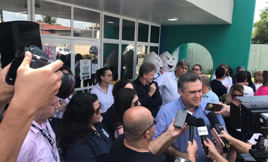 Secretário visita Hospital Regional em Paranaguá e reafirma compromisso efetivo com o litoral