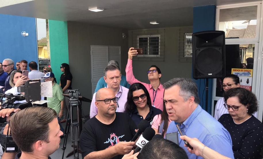 Secretário visita Hospital Regional em Paranaguá e reafirma compromisso efetivo com o litoral