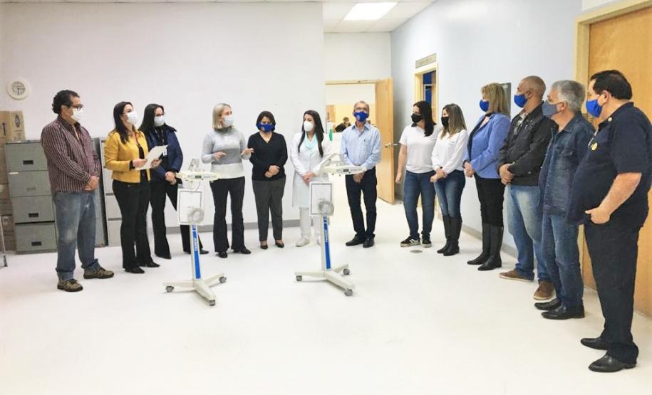 Doação equipamentos HRNP Doação equipamentos HRNP