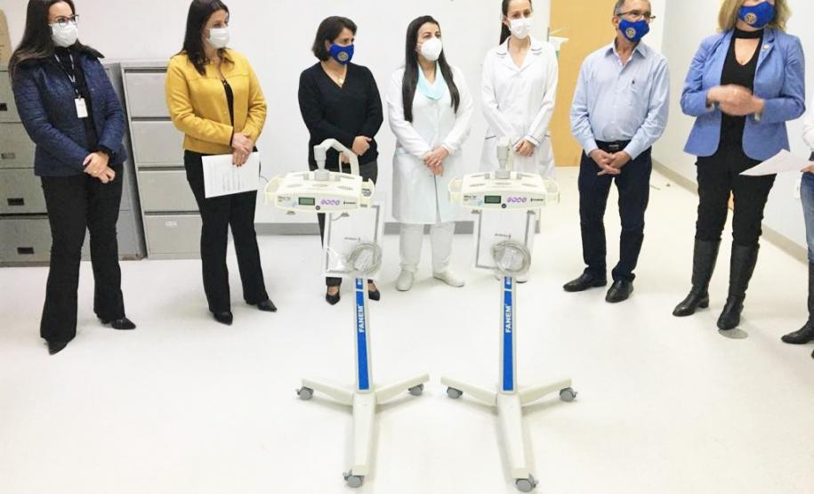 Doação equipamentos HRNP