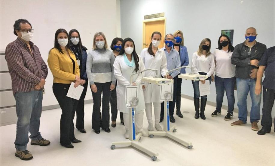 Doação equipamentos HRNP